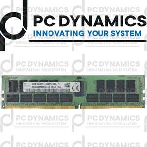 SK Hynix 32GB 2RX4 PC4-2400T-R DDR4 ECC Memory RDIMM HMA84GR7AFR4N-UH for Server - Imagen 1 de 2
