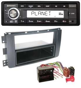Continental USB 1DIN AUX DAB MP3 Autoradio für Smart ForTwo 451 ForFour 454 Quad - Bild 1 von 9