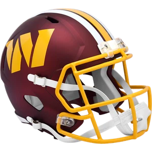 WASHINGTON COMMANDERS NFL Riddell Speed Full Size Replica Football Helmet - Picture 1 of 3