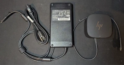 HP Thunderbolt Dock G2 HSN-IX01 USB-C Docking Station w/ 230W AC Power Adapter - Image 1 of 4