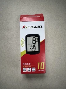 Sigma BC 10.0 Fahrradcomputer, 10 Funktionen für Fahrrad, PC, NEU - Bild 1 von 3