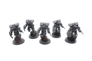 Veteran Jump Marines [x5] Space Soldiers [War 40] Primed 3D Printed - Picture 1 of 2