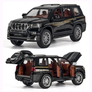 1/24 Toyota Land Cruiser Prado Diecast Model Car Toy Sound Light Kids Toy Gift - Picture 1 of 12