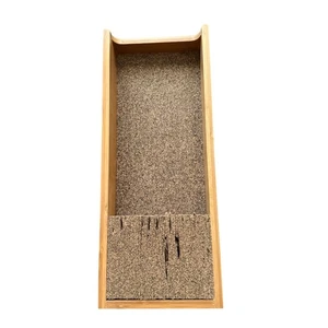 Bamboo Knife Block With Non-Slip Base - Picture 1 of 6