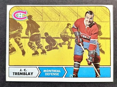 1968-69 O-PEE-CHEE #59 J. C. TREMBLAY CANADIENS EX+ - Image 1 of 2