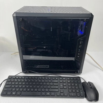 Ryzen 5 3600 X игровой ПК 16GB 500GB SSD 2 ТБ HDD GTX настольного компьютера + клавиатура и мышь - Изображение 1 из 4