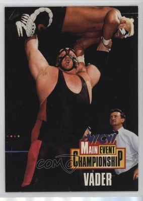 1995 CARDZ WCW Main Event Championship Vader #98 Rookie RC - Image 1 of 2