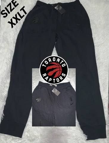 New Nike NBA Toronto Raptors Therma Fit Pants Joggers AV1643-010 2XL TALL Cover