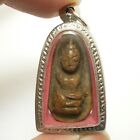 TIGER CAVE BUDDHA 1000 YEARS ASIAN ANTIQUE REAL MAGIC AMULET 2 PROTECTION LOCKET
