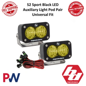 Baja Designs S2 Sport Wide Cornering Amber 2 LEDs Light Pod Pair #547815 - Picture 1 of 10