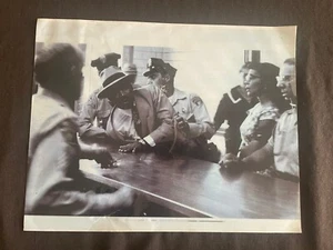 Martin Luther King Jr Arrest Photo Copy 1958 Montgomery Civil Rights 14" x 11" - Picture 1 of 6