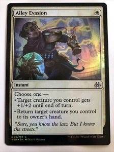 Lámina de evasión Aether Revolt Alley 006/184 casi nueva Magic The Gathering - Imagen 1 de 2