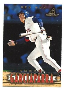 1997 Pinnacle Major League Baseball Card #170, NOMAR GARCIAPARRA, Boston Red Sox