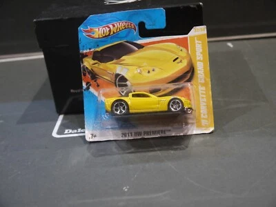 Hot Wheels 2011 HW premiere 71 CORVETTE GRAND SPORT желтый как новый короткий - Изображение 1 из 4