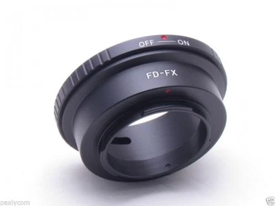 Canon FD to Fuji X Adapter Ring Lens Adaptor for X-T4 X-T5 X-Pro1 UK Seller - Image 1 of 3