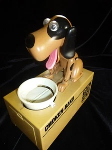 VINTAGE CHOKEN-BAKO MONEY BOX COIN EATING DOG/ROBOTIC - Picture 1 of 5