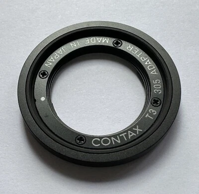Original CONTAX Black T3 30.5 Adapter - Image 1 of 2