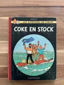 Les aventures de Tintin. Coke en stock. Casterman 1958 B24 EO Française  - Imagen 1 de 4