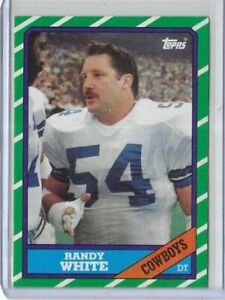 1986 Topps Football #133 Randy White Dallas Cowboys