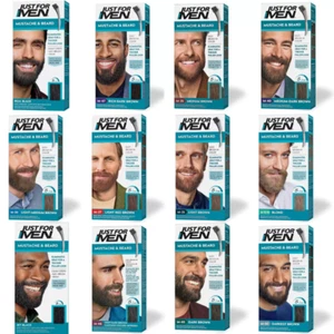 Just For Men Mustache & Beard, Beard Dye for Men with Brush Included - 12 shades - Picture 1 of 24