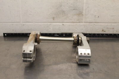 Yamaha YZ250F 2003 horquilla delantera inferior superior triple árbol vástago abrazadera W862 Foto 1 de 4