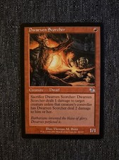 1x Dwarven Scorcher Near Mint, English Judgment MTG Magic