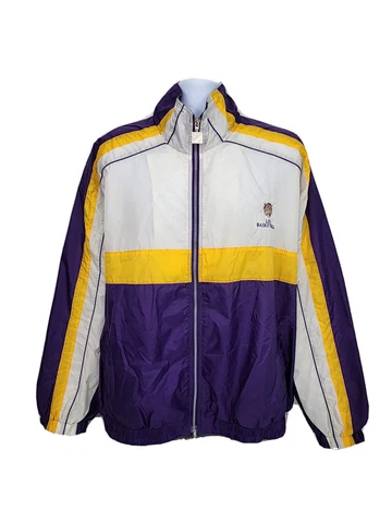 VINTAGE Pro Celebrity LSU TIGERS Basketball Zip Up JACKET    Men's  2XL Cover