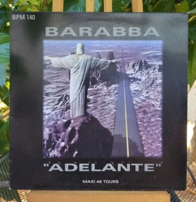 Rare MAXI 45T 12" Barabba ‎– Adelante (Deep House) Fra 1996. Excellente écoute - Photo 1/2