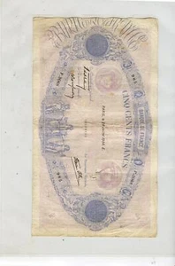 Europa, Francia 500 francos 28,7.1938 - Imagen 1 de 2