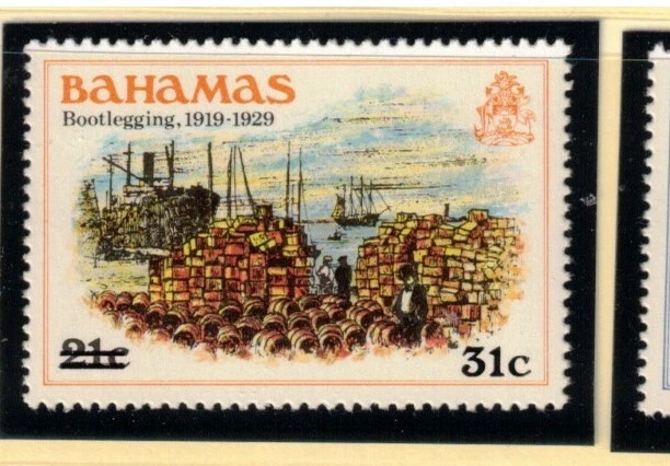 BAHAMAS Sc 533 NH ISSUE OF 1983 - INVERTED WTRMK - Image 1 of 1