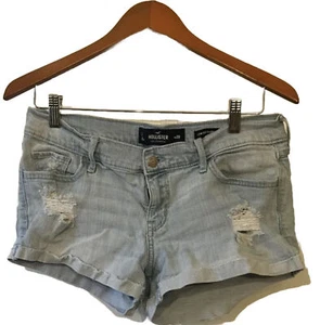 Hollister Size 9 Waist 29 Distressed With Slight Stretch Jean Shorts - Picture 1 of 3