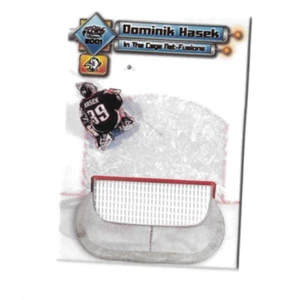 2000-01 Pacific in the Cage Net-Fusions #1 Dominik Hasek  (inserted 1:73 packs) - Picture 1 of 2