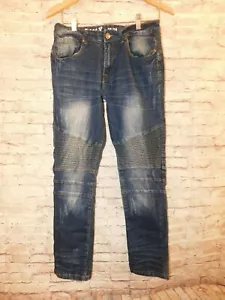 Raw X Men's Jeans Size 30x30 Denim Cotton Blue Fashion Unusual Unique - Picture 1 of 10