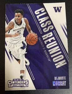 DEJOUNTE MURRAY Contenders College Rookie “Class Reunion” Variation RC - Picture 1 of 10