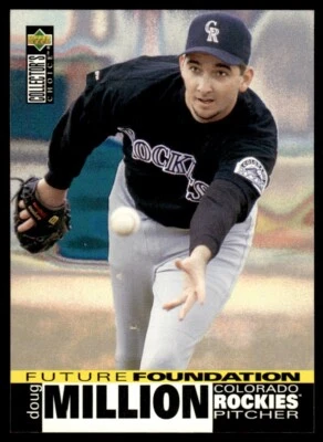 1995 Collector's Choice Future Foundation #38 Doug Million Colorado Rockies - Image 1 of 2