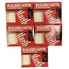 Vintage Marlboro Djeep Lighters Original Package NEW SEALED 1997 Bundle Deal Lot