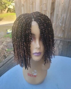 Dreadlock Wigs Braided Wigs for Women Kinky Twist Braiding Hair Crochet Hair Wig - Picture 1 of 3