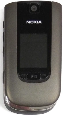 Nokia 6350 - Graphite Gray ( Bell Mobility ) Rare Cellular Flip Phone - Image 1 of 3