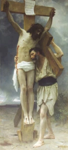 William-Adolphe Bouguereau Compassion Painting Poster Art Print PICK SIZE - Picture 1 of 2