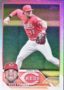 2023 Topps Series 1 Rainbow Foil #33 Kyle Farmer Reds - Bild 1 von 1