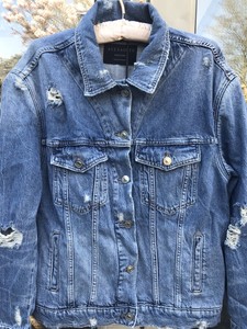 AllSaints Blue Coats, Jackets 