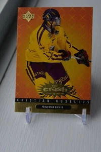 vintage KRISTIAN HUSELIUS sweden ROOKIE CARD *160 - Picture 1 of 1