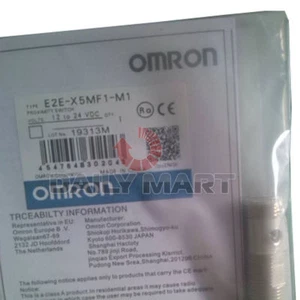 New Omron E2E-X5MF1-M1 Short Barrel Inductive Proximity Sensor 200mA PNP M12 1PC - Picture 1 of 1