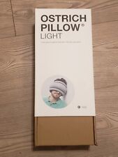 Ostrichpillow Light - Travel Pillow | Airplane Pillow Blue Reef Reversible