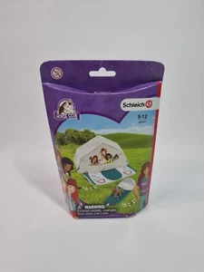 Accesorio para club de caballos Schleich tienda de campaña saco de dormir mini 42537 nuevo juguete 5-12 - Imagen 1 de 4