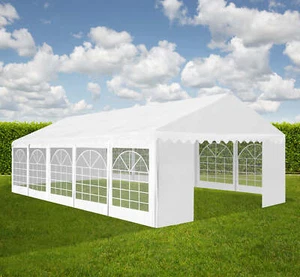 Tenda birra XXL 5x10 m PVC tenda gazebo tenda per feste tenda per feste tenda per associazioni tenda da giardino - Foto 1 di 12