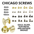 Chicago Screws - 4mm to 10mm ✅ Vary Colour | Iron Fasteners | Interscrews | DIY