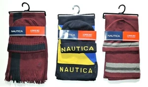 NWT Nautica 2 Piece Hat & Scarf Set Beanie And Scarf One Size  - Picture 1 of 6