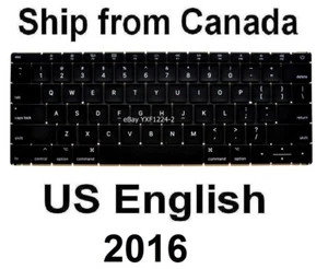 Keyboard for Apple MacBook A1534 2016 - US English - Picture 1 of 2