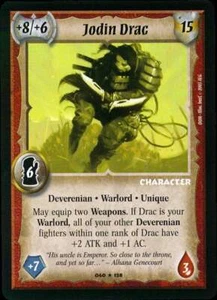 Jodin Drac - FOIL - Deverenian - Warlord Saga of the Storm - Imagen 1 de 1